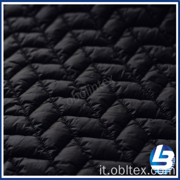 OBL20-Q-053 Nylon Shine TAFFETTA TAFFING Tessuto per cappotto